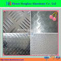 coated hammered aluminum sheet for trailer use